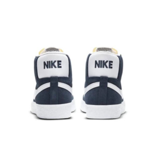 NIKE 耐克 SB Blazer Zoom 中性运动板鞋 864349-401 深海蓝/黑色/白色 45