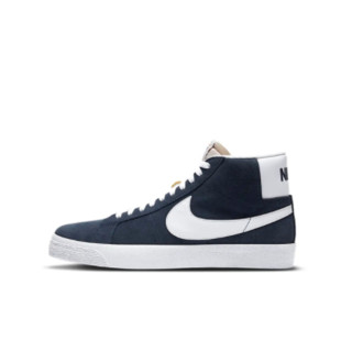 NIKE 耐克 SB Blazer Zoom 中性运动板鞋 864349-401 深海蓝/黑色/白色 43