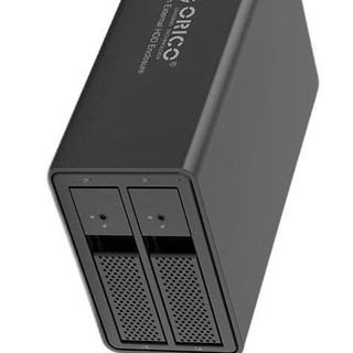 ORICO 奥睿科 3.5英寸两盘位SATA移动硬盘柜 USB-B 9528