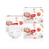 HUGGIES 好奇 铂金装纸尿裤（尿不湿）M156/L126/XL128新老随机