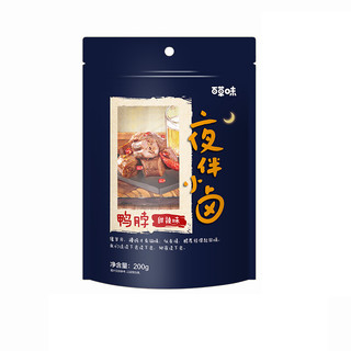 Be&Cheery 百草味 夜伴小卤 鸭脖 甜辣味 200g