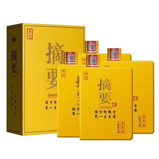 JINSHA 金沙 摘要 尊享版 53%vol 酱香型白酒 550ml*4瓶 整箱装