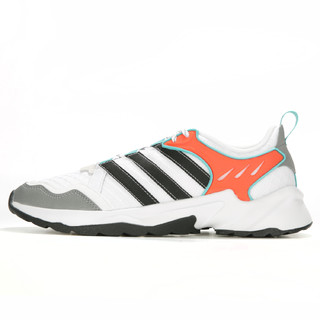 adidas NEO 20-20 FX 男子跑鞋 EH2251 白黑橙 39