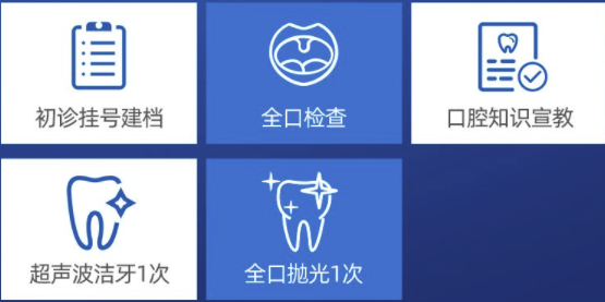 限重庆：美奥口腔 超声波洗牙卡套餐洁牙+抛光（工作日）