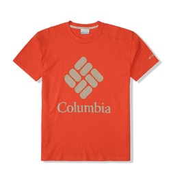 Columbia 哥伦比亚 Columbia哥伦比亚户外21春夏新品情侣款防晒防紫外线针织T恤AE0367 845 L（180/100A）