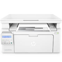 HP 惠普 LaserJet Pro MFP M132nw 黑白激光多功能一体机 白色