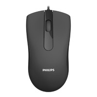 PHILIPS 飞利浦 SPK7101 有线鼠标 1000DPI 黑色