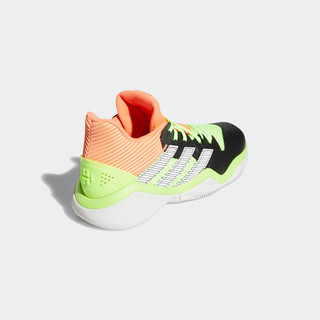 adidas 阿迪达斯 Harden Stepback 男子篮球鞋 EF9890 标志绿/1号黑色/珊瑚粉/亮白 44