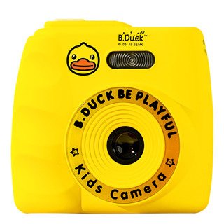 B.Duck小黄鸭儿童相机可拍照迷你小单反数码仿真照相机女孩子玩具