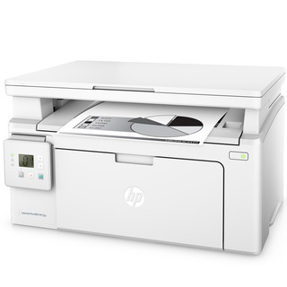 HP 惠普 M132a 黑白激光多功能一体机 白色