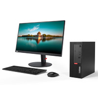 Lenovo 联想 ThinkCentre M720e 21.5英寸 商用台式机 黑色 (酷睿i5-9500、2G独显、8GB、1TB HDD、风冷)