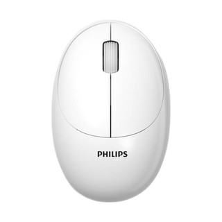 PHILIPS 飞利浦 SPK7335 电池版 2.4G无线鼠标 1200DPI 珍珠白