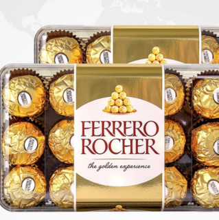 FERRERO ROCHER 费列罗 榛果威化巧克力 30粒*2盒