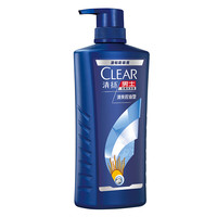 CLEAR 清扬 清男士去屑洗发露 清爽控油型 潘帕斯雄鹰限量版 500g