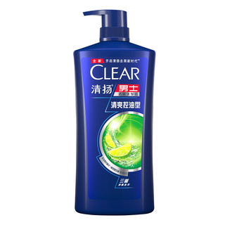 CLEAR 清扬 男士去屑洗发露 清爽控油型 1kg