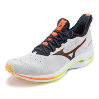 Mizuno 美津浓 Wave Rider Neo 中性跑鞋 J1GC2078-10 白色/黑色/橙色 44.5