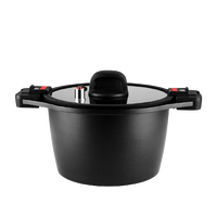 佳佰 低压锅(24cm、铝合金、黑色)