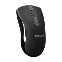 PHILIPS 飞利浦 SPK7211 电池版 2.4G无线鼠标 1600DPI 磨砂黑