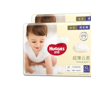 HUGGIES 好奇 金装系列 拉拉裤 XL36片*4包