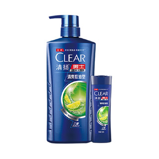 CLEAR 清扬 男士去屑洗发露 清爽控油型 720g+100g