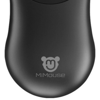 MiMouse 咪鼠科技 S1 2.4G无线鼠标 1600DPI 曜石黑