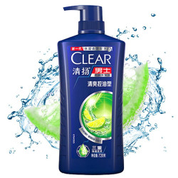 clear 清扬 男士去屑控油洗发水 700g