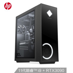 HP 惠普 惠普(HP)暗影精灵6Pro旗舰版 游戏台式电脑主机(11代i9-11900K RTX3090 64G 1TSSD+2TBHDD 24G独显)