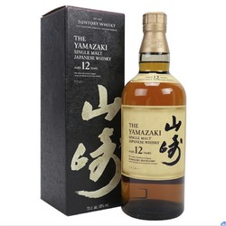 SUNTORY 三得利山崎12年单一麦芽威士忌700ml多少钱-什么值得买