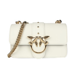 pinko品高love系列双燕logo女士单肩链条燕子包