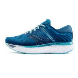 saucony 索康尼 Saucony索康尼新品高端跑鞋TRIUMPH胜利17缓震跑鞋女鞋S10546 浅兰宝兰-25 35.5