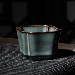 xigu 熹谷 龙泉青瓷茶具 四方杯