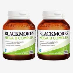 BLACKMORES 澳佳宝  复合B族焕能配方 75片/瓶 *2瓶