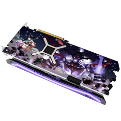 yeston 盈通 盈通(yeston)AMD RADEON RX 6700XT 六道兵甲 7nm RDNA2架构 12GB GDDR6 赛博朋克2077台式机游戏显卡