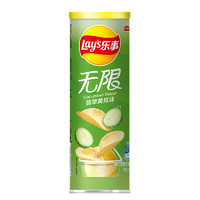 Lay's 乐事 乐事 无限 翡翠黄瓜味薯片 104g/罐 零食下午茶