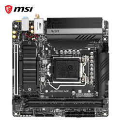 MSI 微星 微星(MSI)H510I PRO WIFI电脑主板 支持CPU 10400F/11400F/11700(INTEL H510/LGA 1200)