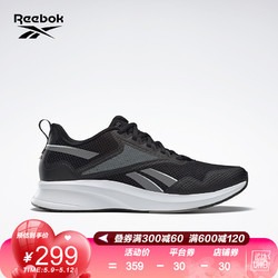 Reebok 锐步 Reebok锐步健身FUSIUM RUN LITE男女低帮跑步鞋 FV3805_黑色/灰色/白色 40.5