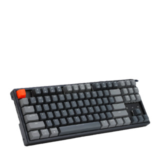 keychron K8 五金版 87键 双模无线机械键盘 黑色 佳达隆G轴红轴 RGB