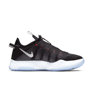 NIKE 耐克 Paul George 4 EP 男子篮球鞋 CD5082-001 黑白 44.5