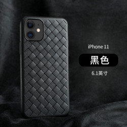 SmartDevil 闪魔 闪魔(SmartDevil)苹果11手机壳11Promax/xr/xsmax硅胶编织纹全包保护套 iPhone11送钢化膜