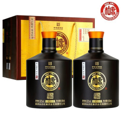 BAISHUIDUKANG 白水杜康 白水杜康 高度白酒 中华老字号 浓香型 52度 礼盒装 500ml*2瓶