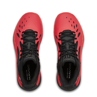 UNDER ARMOUR 安德玛 Hovr Havoc 3 中性篮球鞋 3023088-601 黑/红 35.5