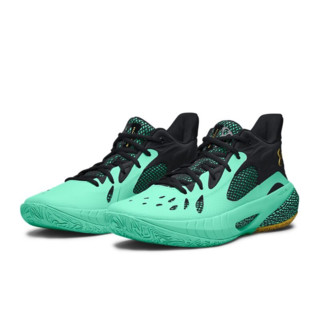 UNDER ARMOUR 安德玛 Hovr Havoc 3 中性篮球鞋 3023088-302 绿色 42.5