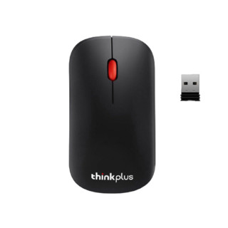 ThinkPad 思考本 4Y50X63914 2.4G蓝牙 双模无线鼠标 3200DPI 黑色