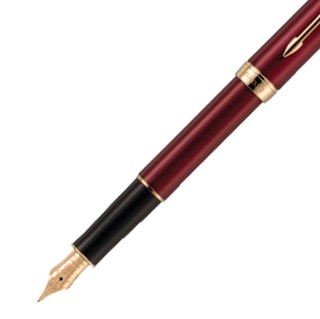 PARKER 派克 钢笔 Sonnet卓尔系列 金饰红漆 0.5mm 单支装