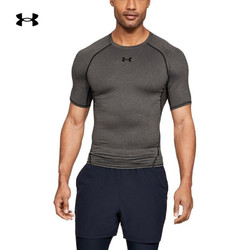 UNDER ARMOUR 安德玛 安德玛官方UA Armour男子运动训练健身服紧身衣Under Armour1257468 灰色090 S