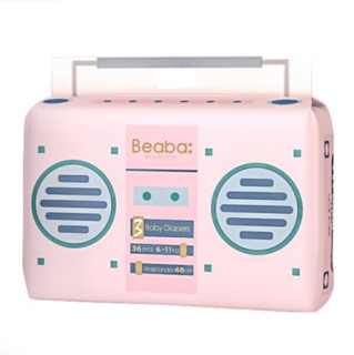 Beaba: 碧芭宝贝 BabyRadio系列 纸尿裤 M36片