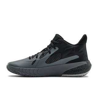 UNDER ARMOUR 安德玛 Hovr Havoc 3 中性篮球鞋 3023088-101 黑/灰 44.5