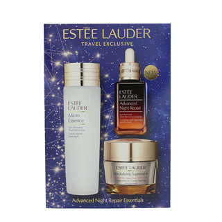 ESTEE LAUDER 雅诗兰黛 护肤套装 (小棕瓶修护系列微精华露150ml+第七代特润修护肌活精华露50ml+多效智妍精华乳霜75ml)