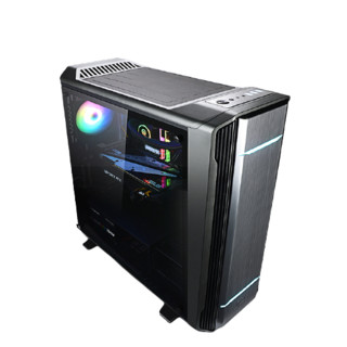 NINGMEI 宁美 魂 GI58 台式机 黑色(酷睿i9-10900KF、RTX 3080 12G、16GB、500GB SSD、水冷)