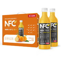 88VIP：NONGFU SPRING 农夫山泉 100%NFC果汁饮料橙汁900ml*4瓶